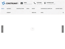 Tablet Screenshot of construmat.com.bo